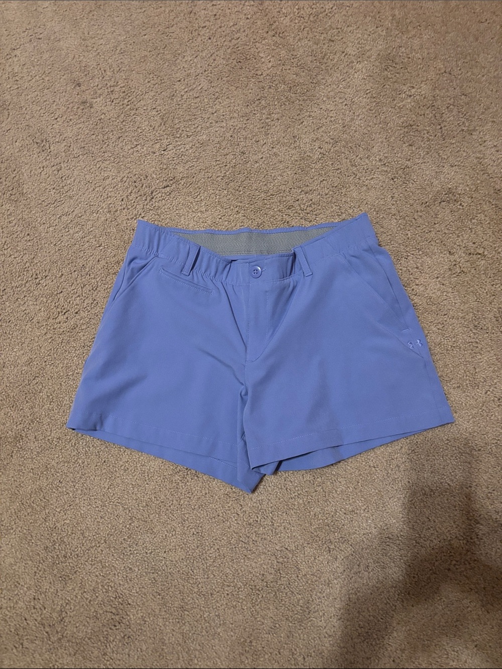 Under Armour Women's Athletic Shorts in Periwinkle